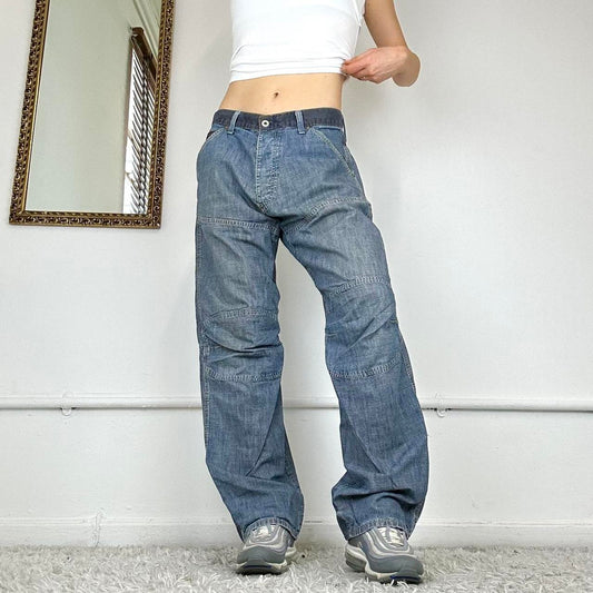 wide leg cargo jeans by g-star