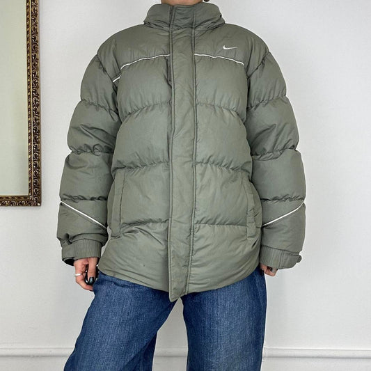 vintage nike puffer coat