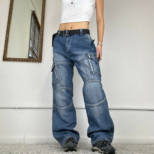 baggy cargo jeans