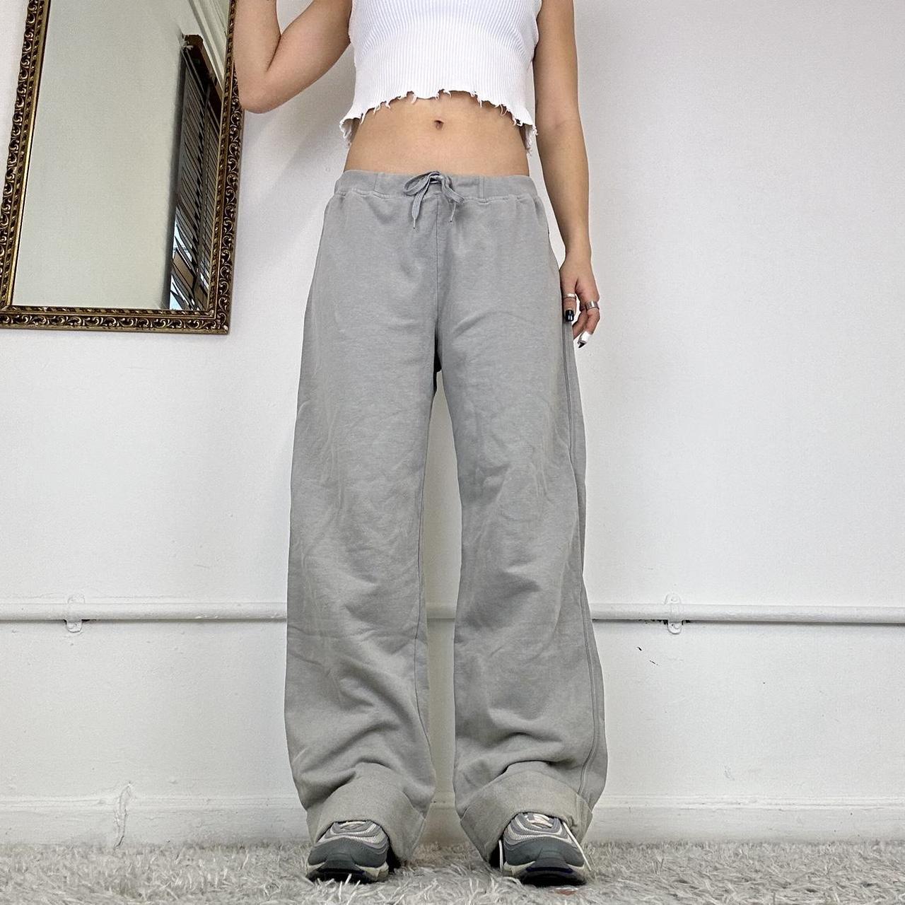 champion grey baggy joggers