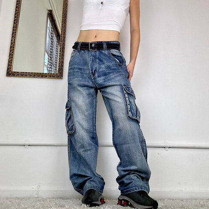 00's baggy skate jeans by rocawear!!