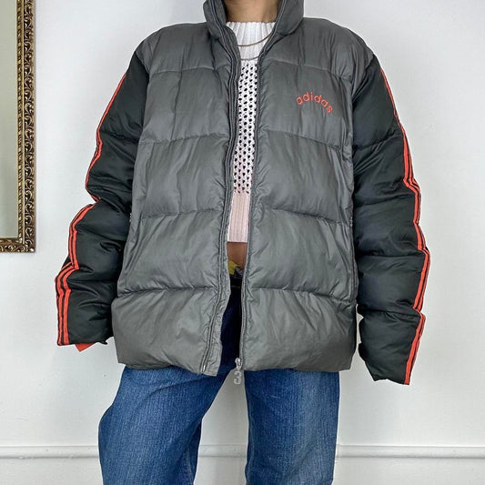 vintage adidas puffer jacket