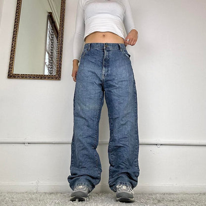 baggy wide leg jeans