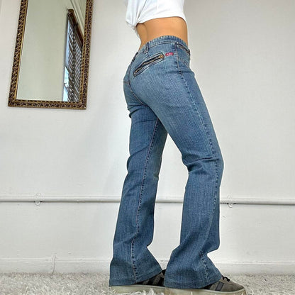 y2k flared jeans