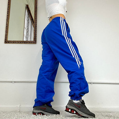 blue adidas joggers