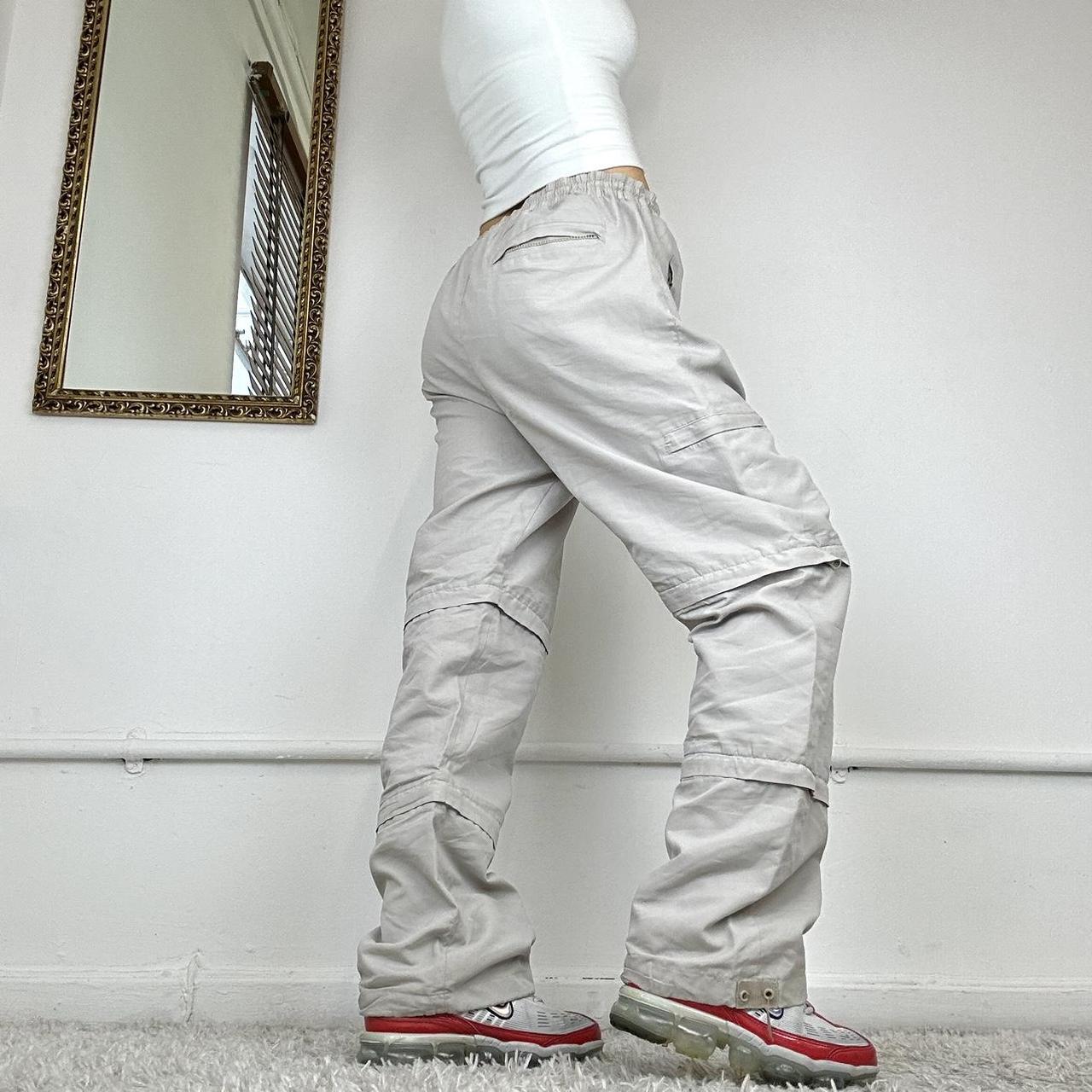 00's wide leg cargo trousers