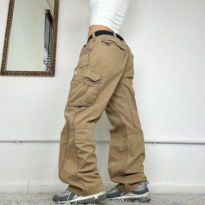 wide leg cargo trousers from carhartt