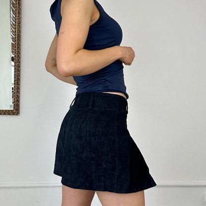 vintage pleated mini skirt