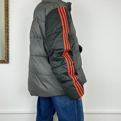 vintage adidas puffer jacket