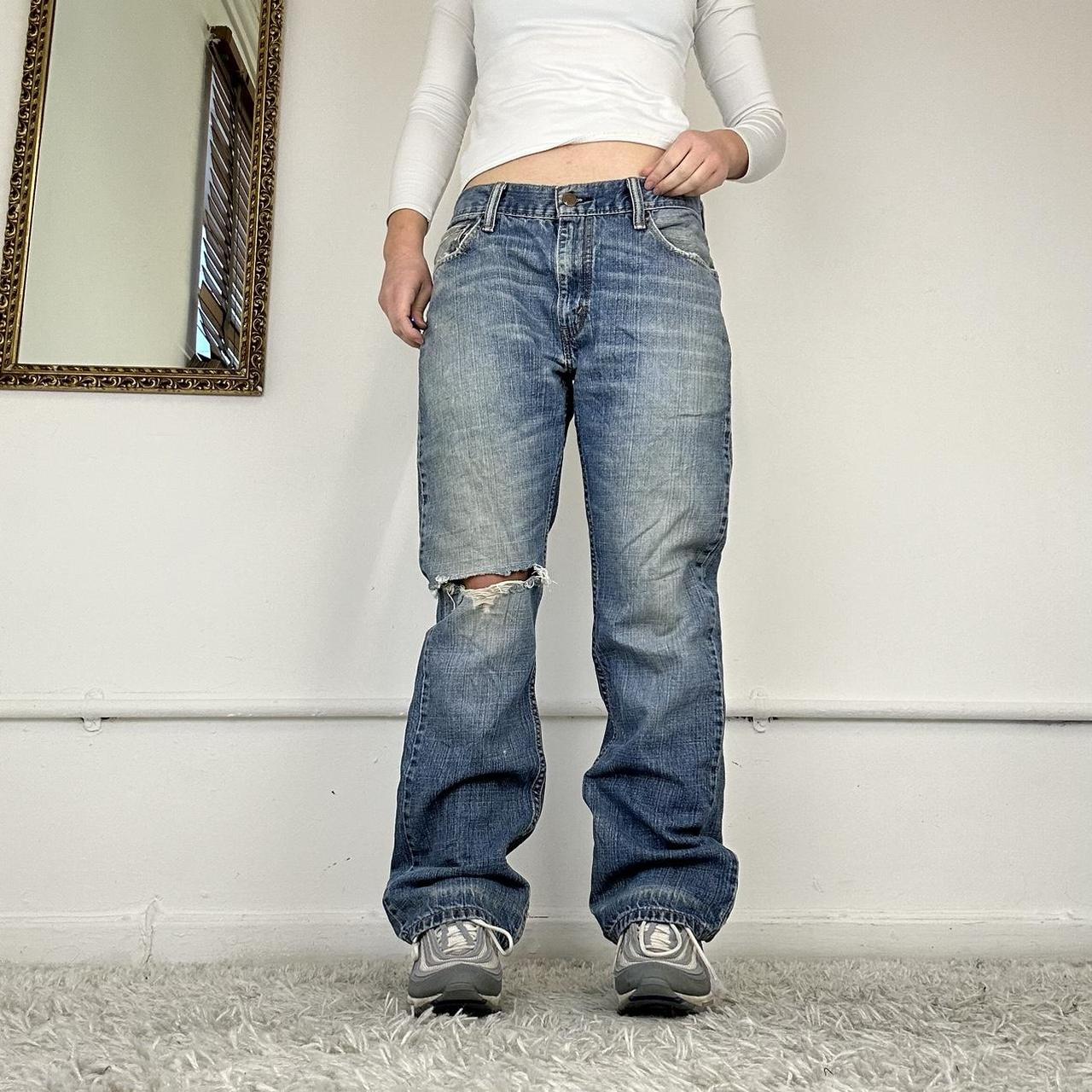 vintage straight leg jeans by levis