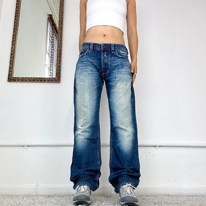 wide leg 00's jeans from diesel