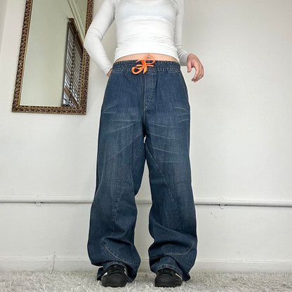 baggy wide leg cargo jeans by levi