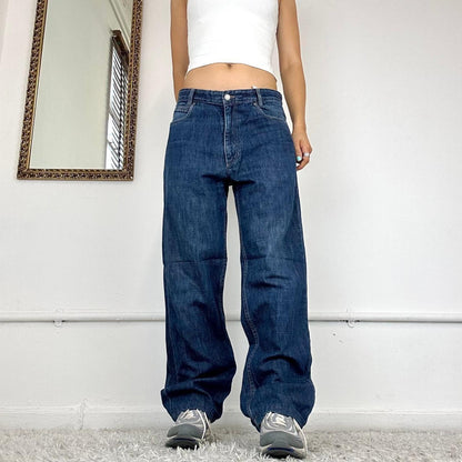 00's Burberry baggy jeans