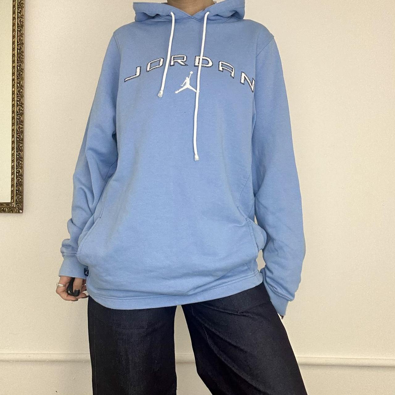 vintage blue hoodie by jordan