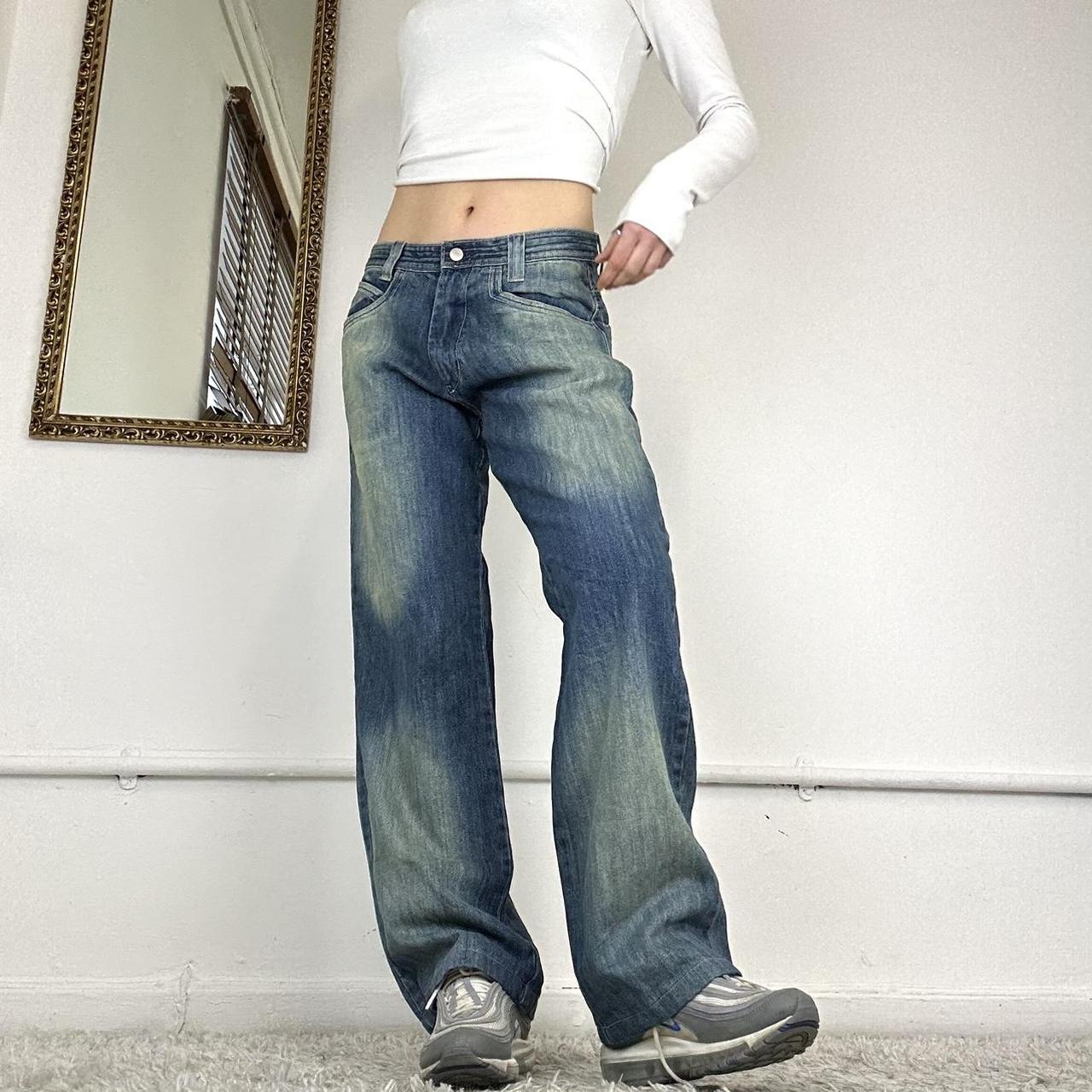 90's wide leg baggy jeans