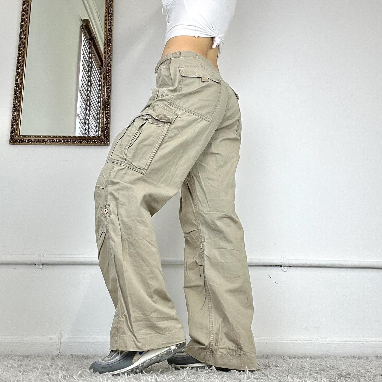 00's baggy cargo trousers