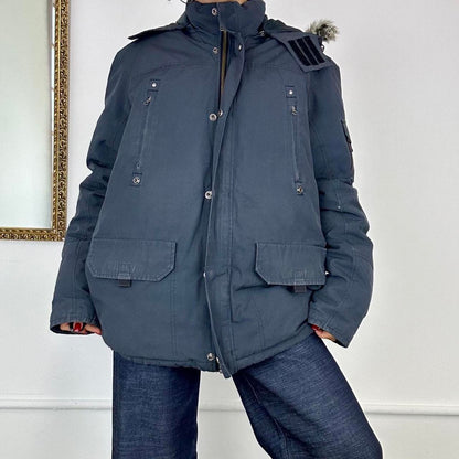 vintage levi’s puffer coat