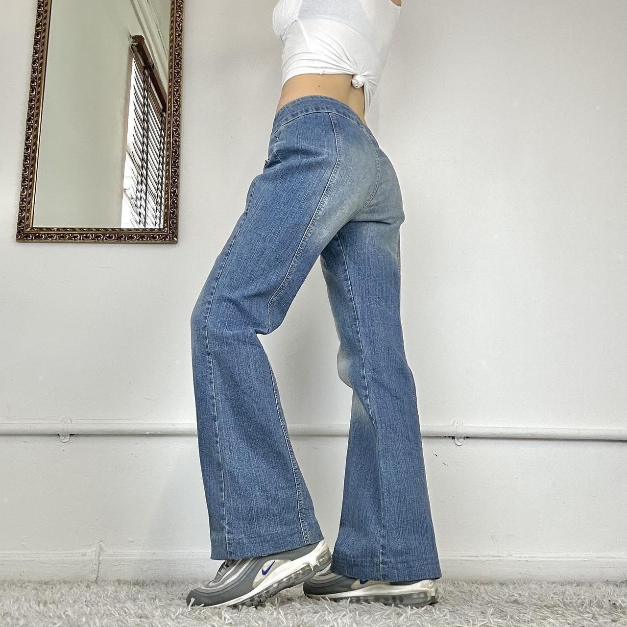 wide leg 2000s jeans