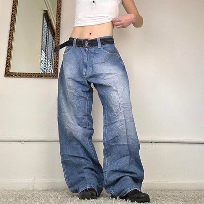 90's baggy jeans by enyce