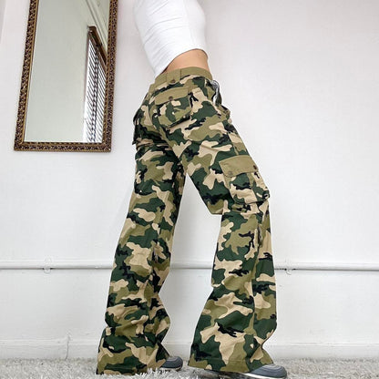 2000's camo cargo trousers