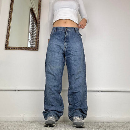 baggy wide leg jeans