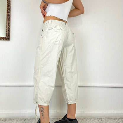 baggy 3/4 cargo trousers