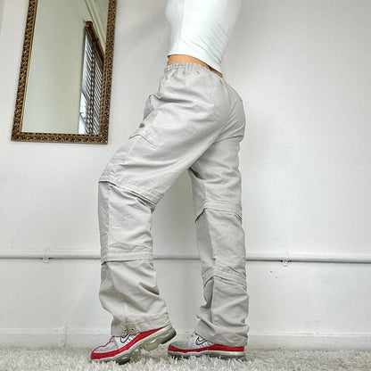 00's wide leg cargo trousers