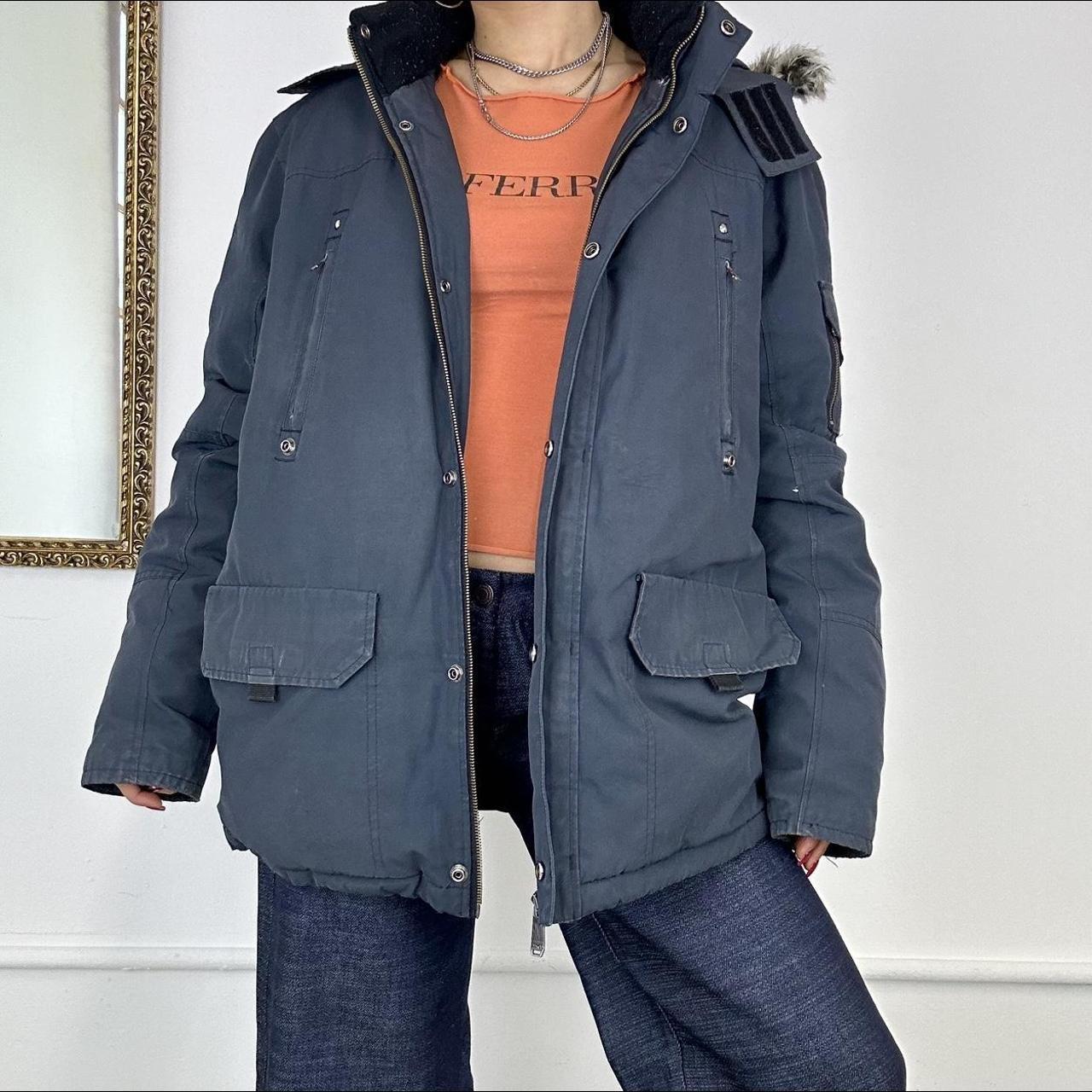 vintage levi’s puffer coat