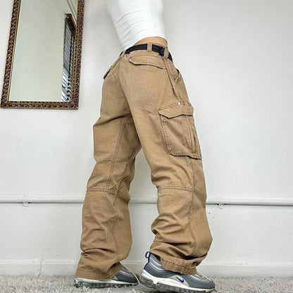 wide leg cargo trousers from carhartt