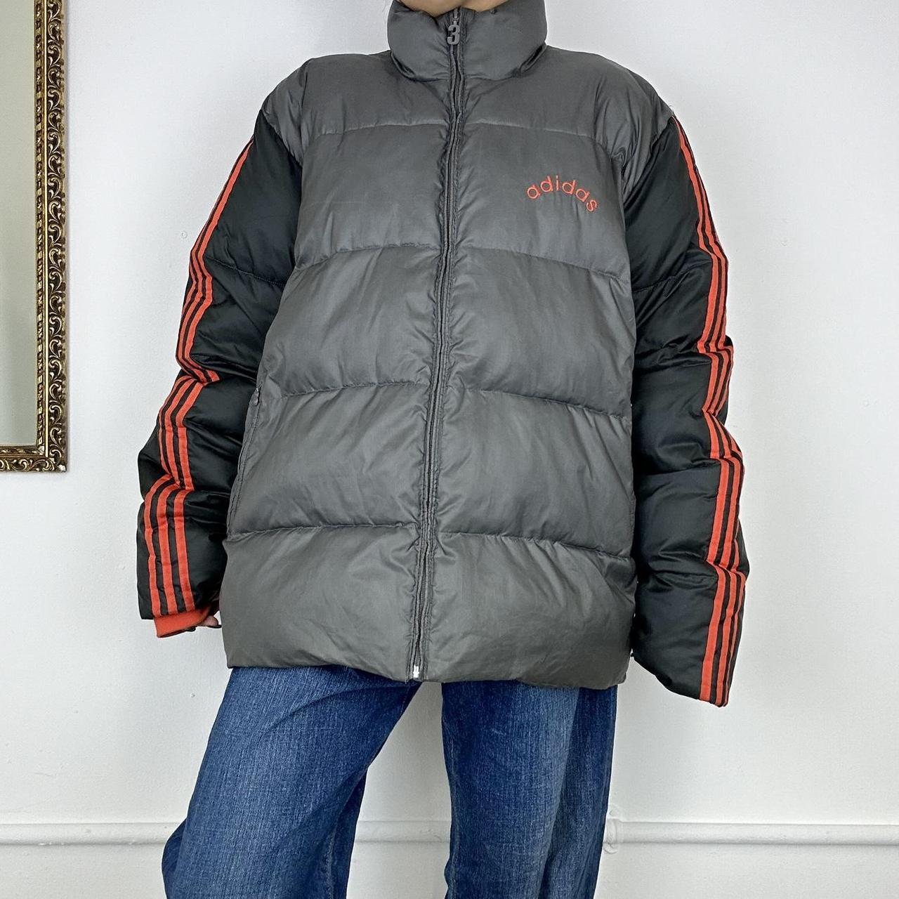 vintage adidas puffer jacket