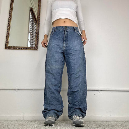 baggy wide leg jeans