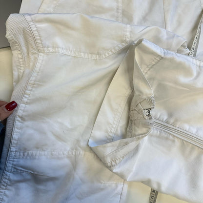 vintage white nike cargo trousers