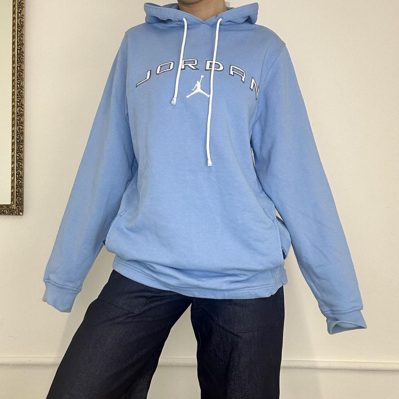 vintage blue hoodie by jordan