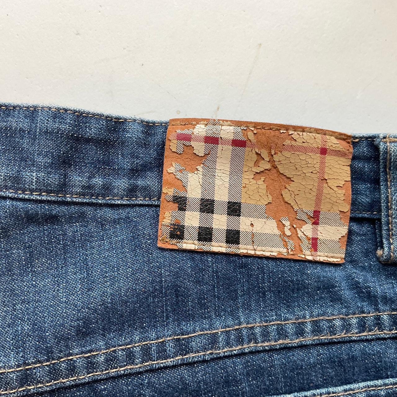 00's Burberry baggy jeans