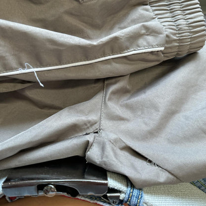 wide leg cargo trousers