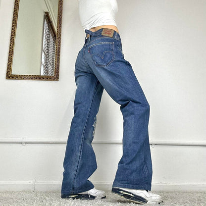 wide leg baggy jeans by levi’s