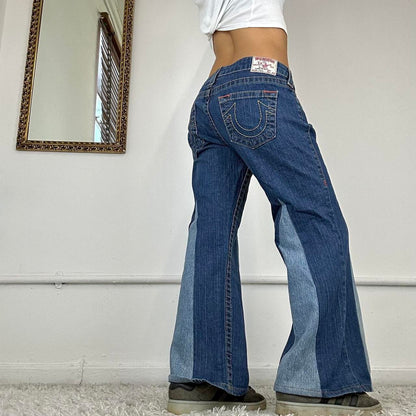 wide leg jeans from true religion