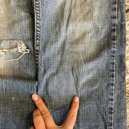 vintage straight leg jeans by levis