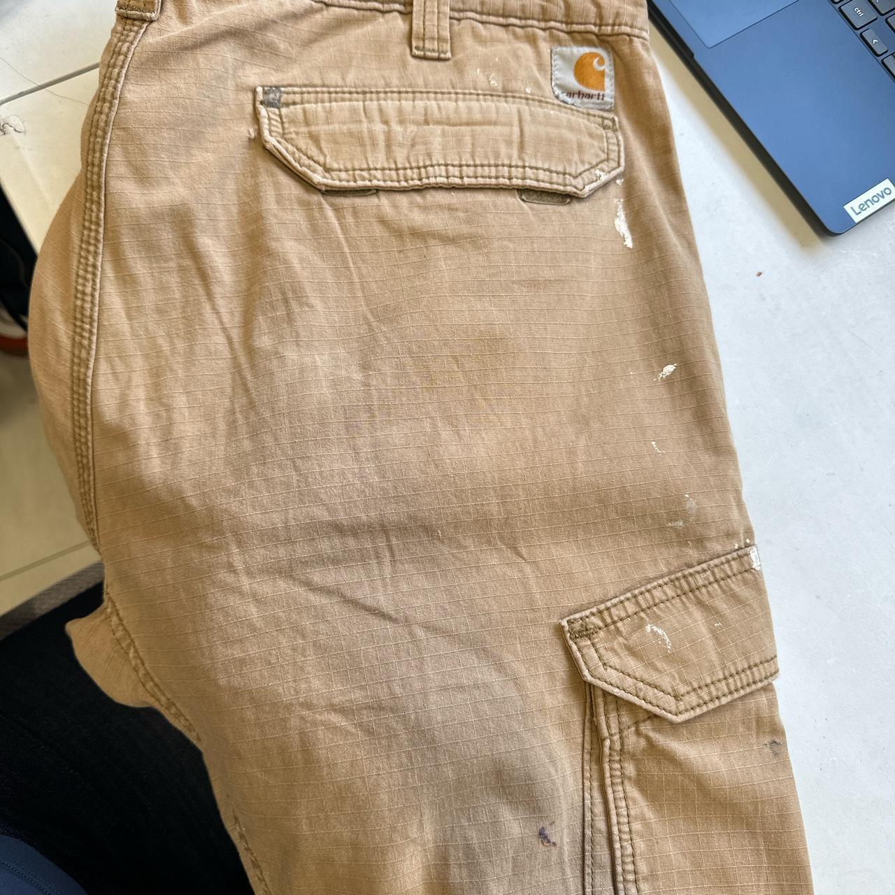 wide leg cargo trousers from carhartt