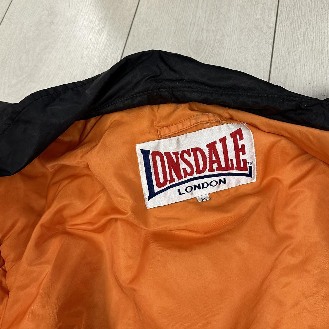 vintage lonsdale alpha bomber jacket