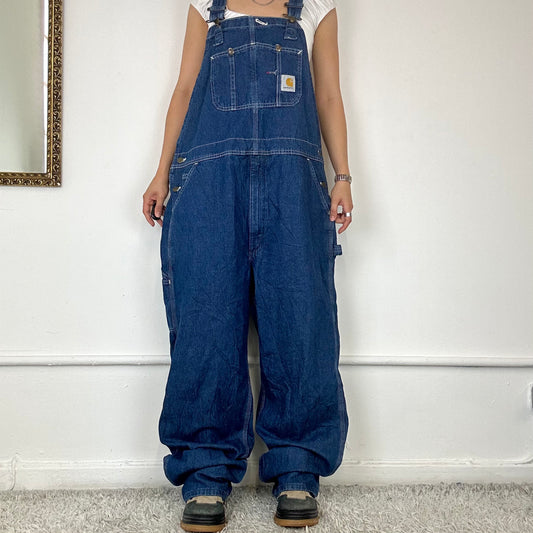 carhartt denim dungarees