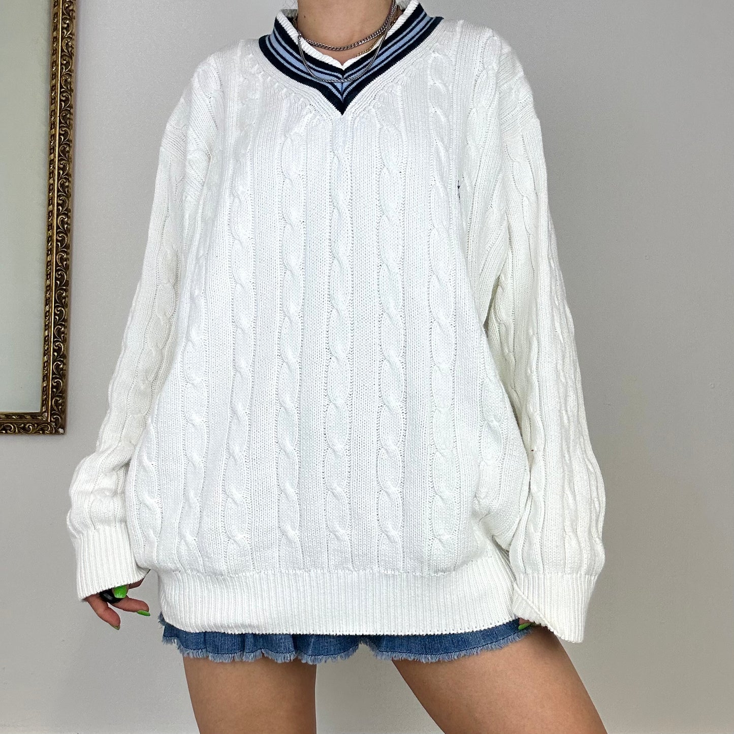 vintage Yves Saint Laurent knitted jumper