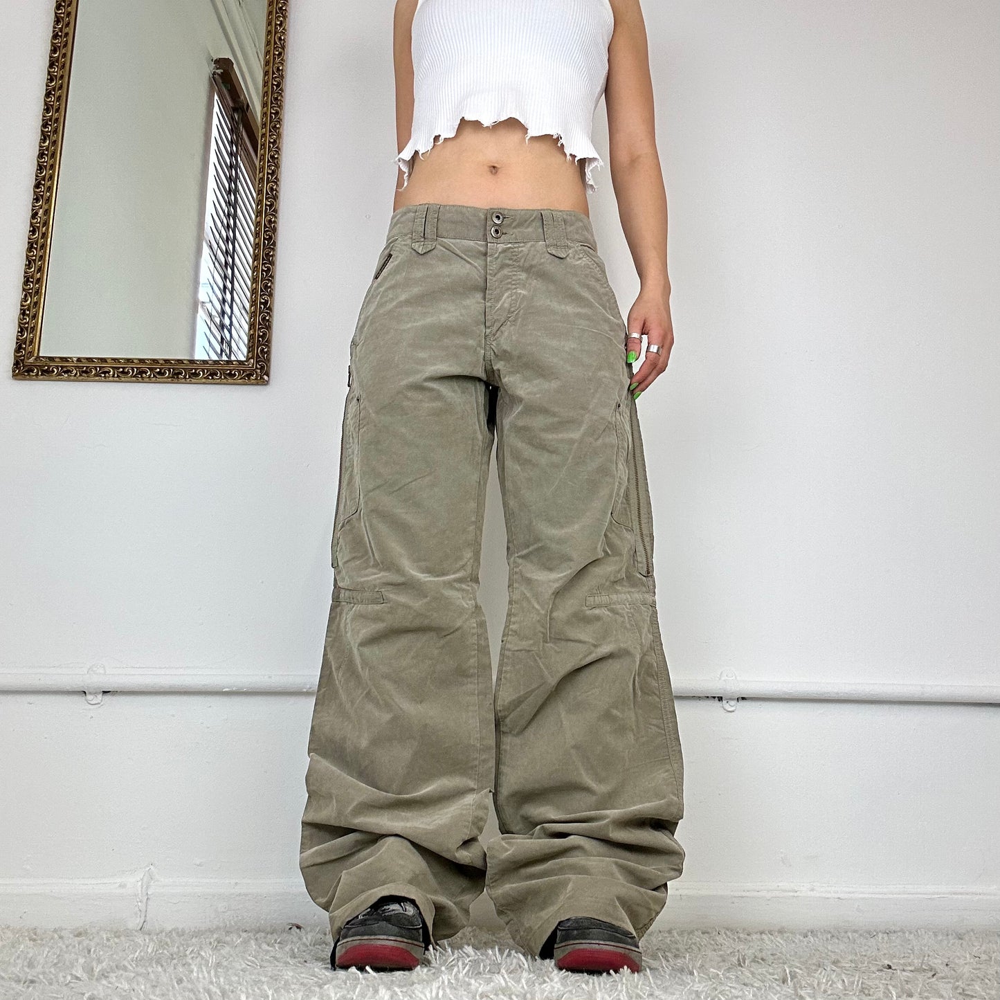 dolce & gabbana baggy cargo trousers