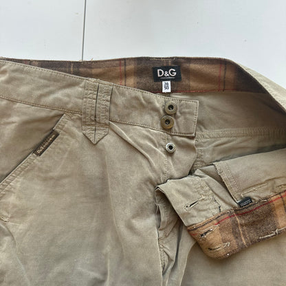 dolce & gabbana baggy cargo trousers