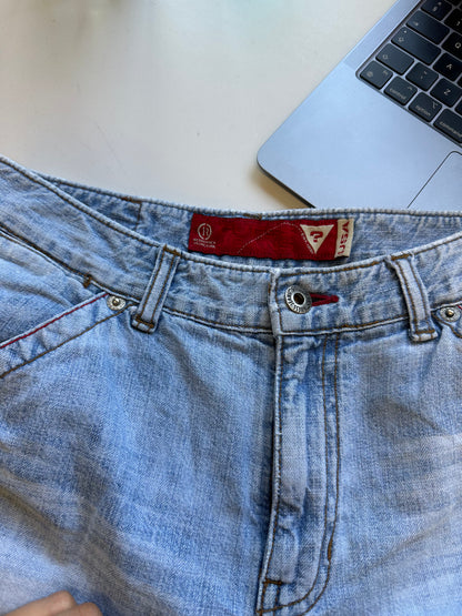 guess denim shorts