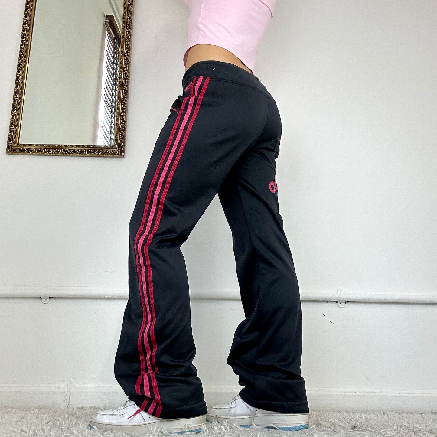 wide leg adidas joggers