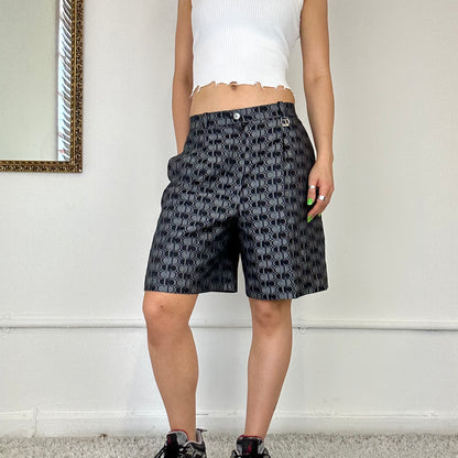 vintage dior monogram shorts