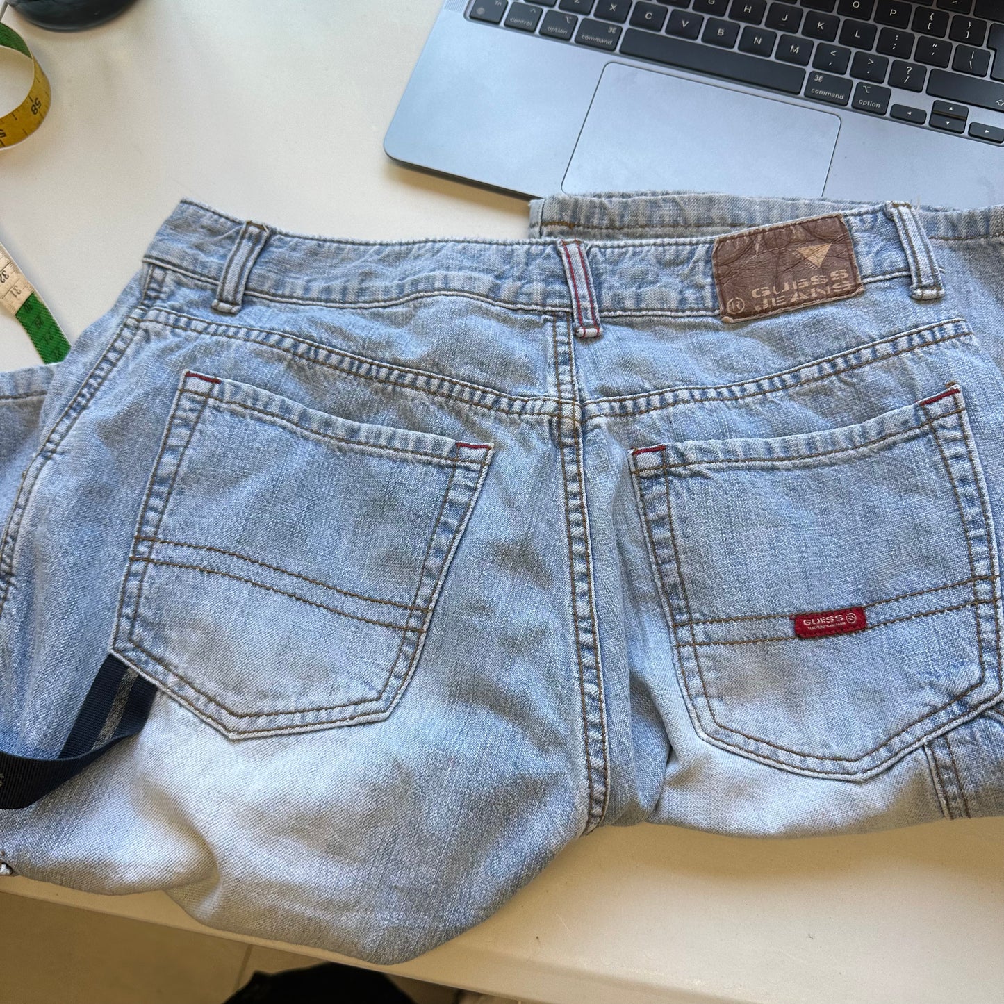 guess denim shorts