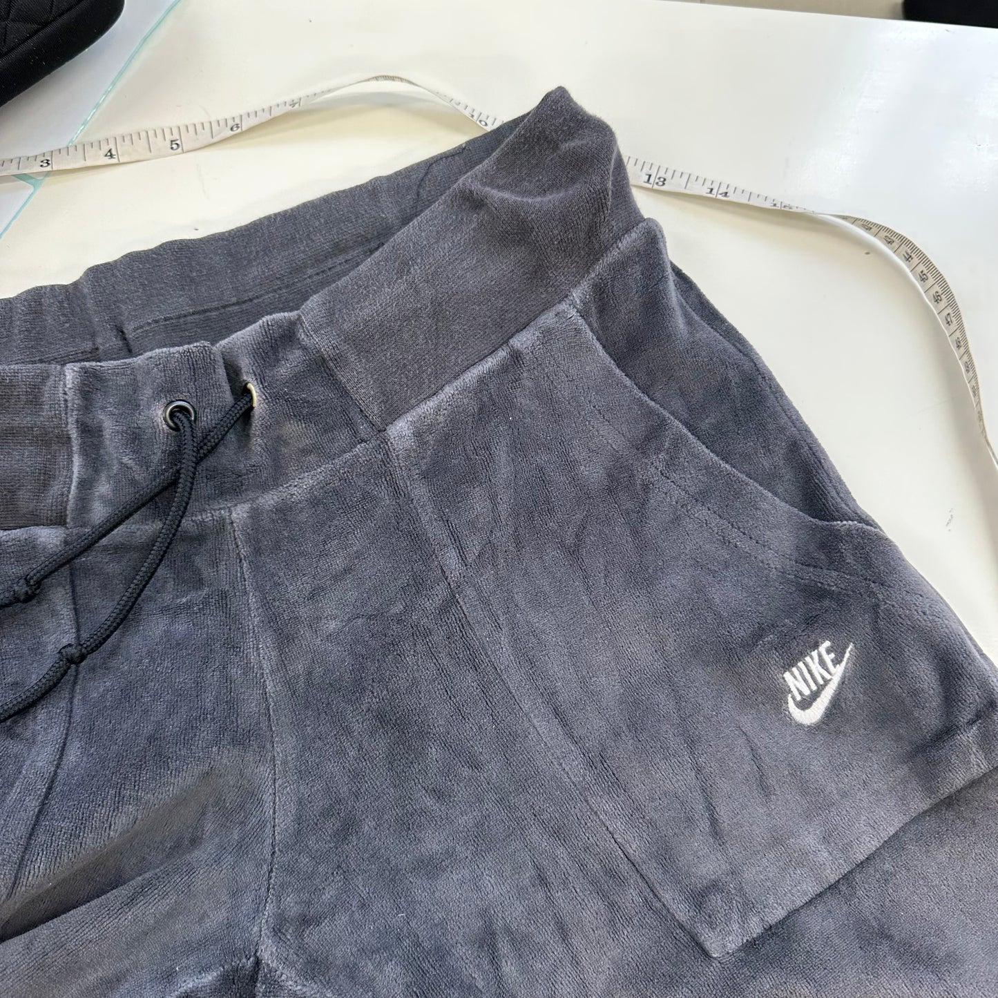 vintage nike velour joggers