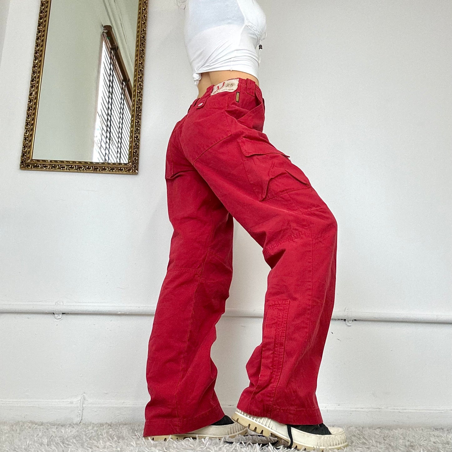 vintage armani cargo trousers